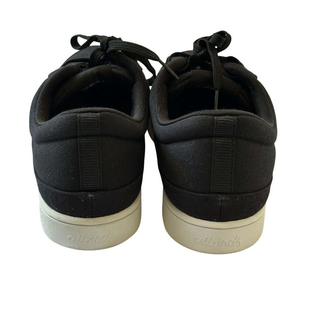 Allbirds Canvas Pacer Womens Size 10 Black Lace Up Sneakers Casual Shoes W10 - Picture 5 of 8